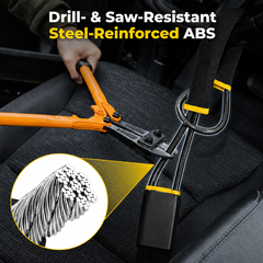 Car Steering Wheel Anti-Theft Lock – Universal Vehicle Security Lock for All Cars