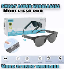 Intelligent Bluetooth Smart Audio Glasses – Black